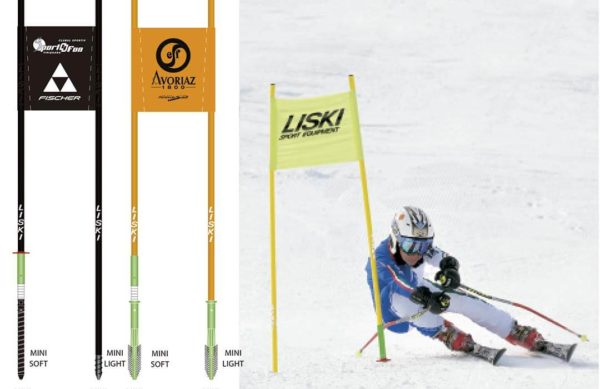 Sport Temps - palos infantiles de esqui de competición alpino, slalom top27 C6