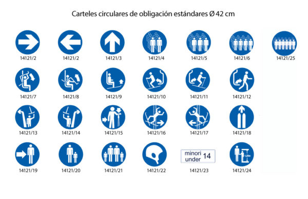 3-sport-temps-senaletica-fija-carteles-circulares-redondos-obligo-obligacion